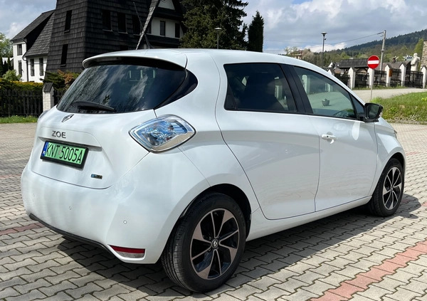 Renault Zoe cena 57441 przebieg: 90000, rok produkcji 2019 z Nysa małe 154